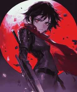 Ruby Rose Manga Diamond Painting