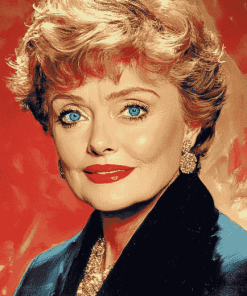 Rue McClanahan Tribute Diamond Painting