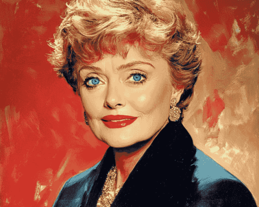 Rue McClanahan Tribute Diamond Painting