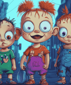 Rugrats Cartoon Characters Diamond Painting