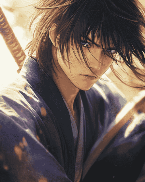 Rurouni Kenshin Anime Diamond Painting