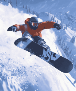 SSX Snowboarding Adventure Diamond Painting