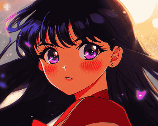 Sailor Mars Anime Diamond Painting