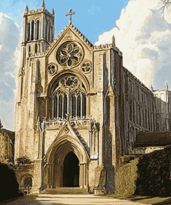 Saint Albans Cathedral Art Diamond Painting