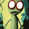 Salad Fingers Animation Diamond Painting