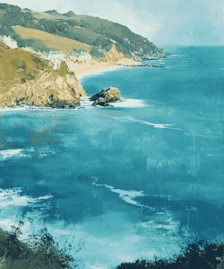 Salcombe Seascape Diamond Painting