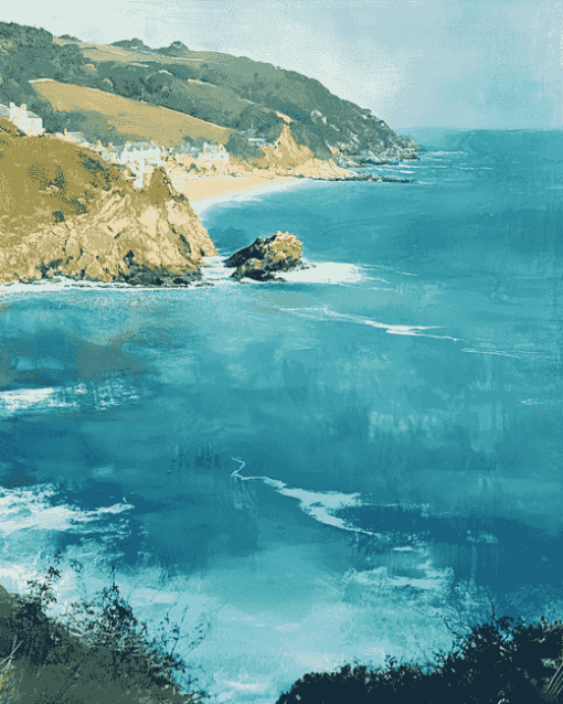 Salcombe Seascape Diamond Painting