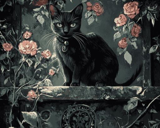 Salem Cat Haven Diamond Painting