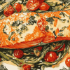 Salmon Fish Meal Diamond Painting