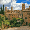 San Gimignano Italy Diamond Painting