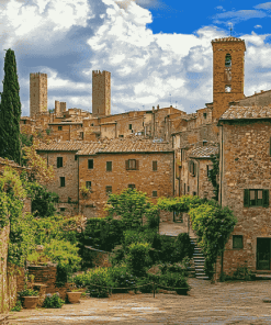 San Gimignano Italy Diamond Painting