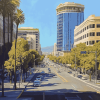 San Jose Cityscape Diamond Painting