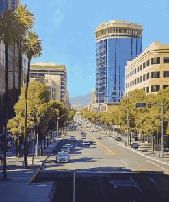 San Jose Cityscape Diamond Painting