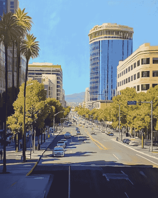 San Jose Cityscape Diamond Painting