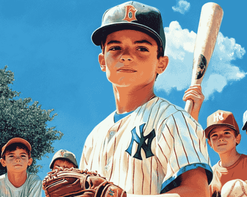 Sandlot Movie Baseball Diamond Painting