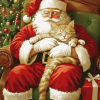 Santa Cats Christmas Diamond Painting