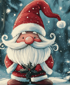 Santa Gnomes Christmas Diamond Painting