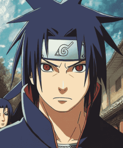 Sasuke Anime Diamond Painting