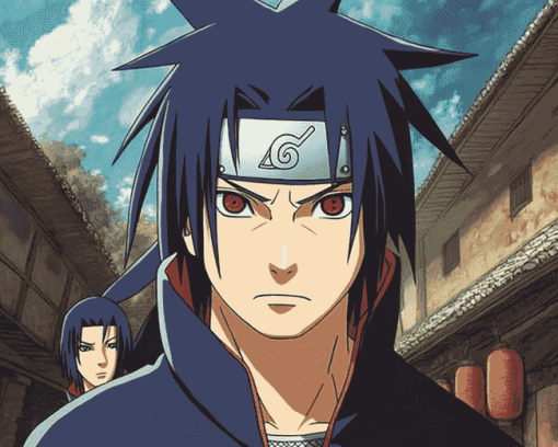 Sasuke Anime Diamond Painting