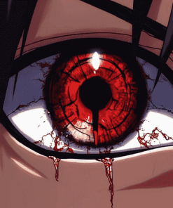 Sasuke Uchiha Sharingan Diamond Painting