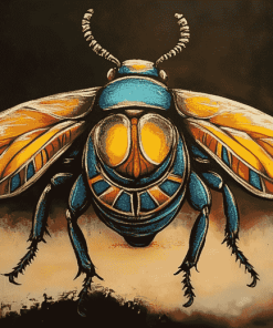 Scarab Insect Diamond Painting