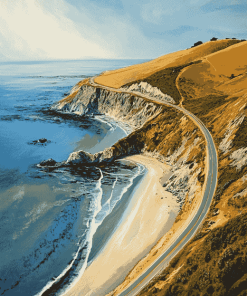 Scenic California Coastlines Diamond Painting