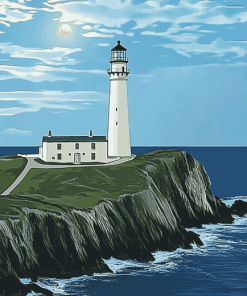 Scenic Lighthouse Diamond Painting