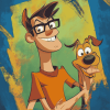 Scooby Doo and Plastic Man Animation Diamond Painting