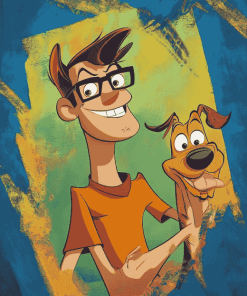 Scooby Doo and Plastic Man Animation Diamond Painting