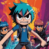 Scott Pilgrim Animation Diamond Painting