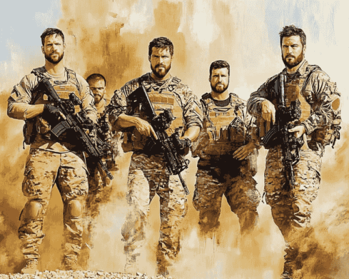 Seal Team Movie Diamond Painting