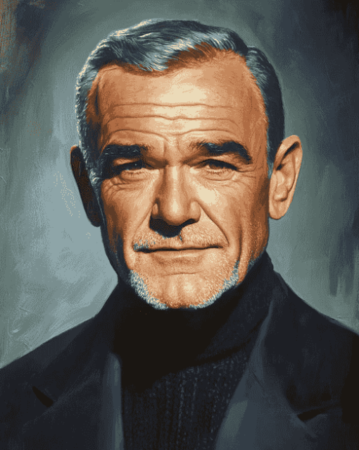 Sean Connery Biography Diamond Painting