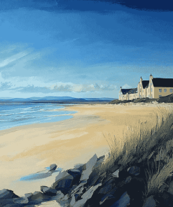 Seaside Rossnowlagh Diamond Painting