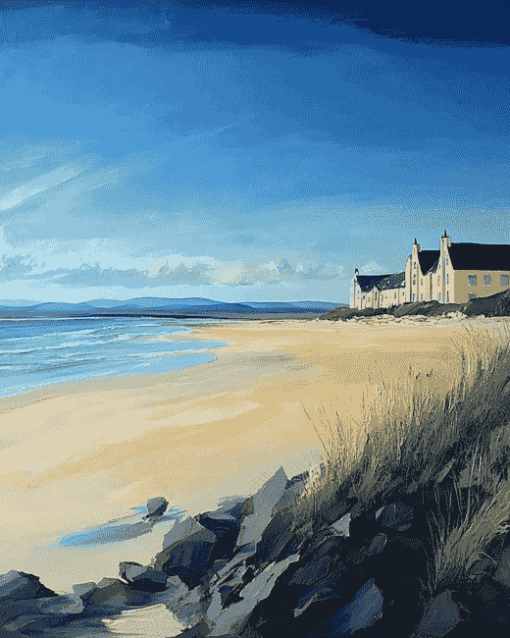 Seaside Rossnowlagh Diamond Painting