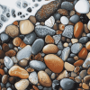 Seaside Serenity Pebbles Diamond Painting