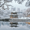 Seoul Winter Landscapes Diamond Painting