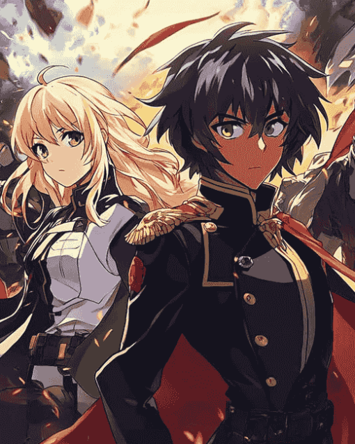 Seraph Of The End Anime Diamond Painting