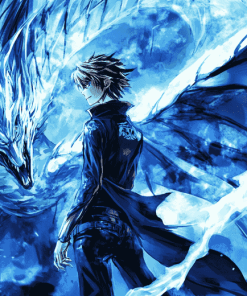 Seto Kaiba Anime Dragon Diamond Painting