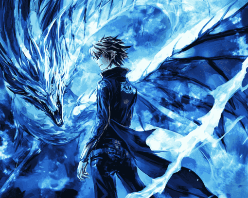 Seto Kaiba Anime Dragon Diamond Painting