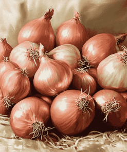 Shallots Onion Diamond Painting