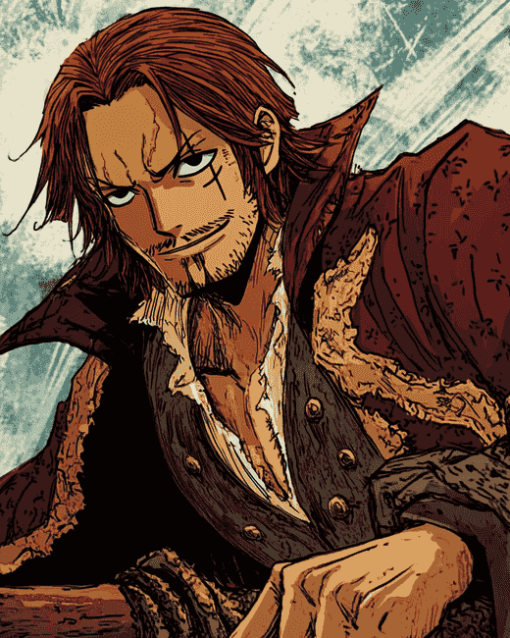 Shanks One Piece Anime Diamond Painting