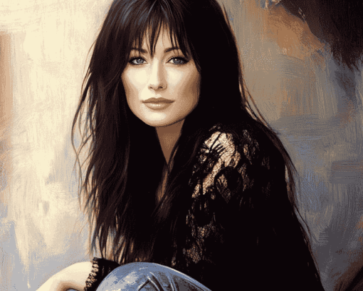 Shannen Doherty Diamond Painting