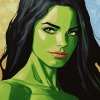 She Hulk Animation Diamond Painting