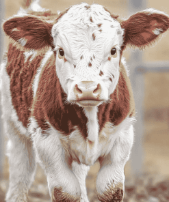 Shorthorn Calf Art Diamond Painting