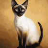 Siamese Cat Beauty Diamond Painting