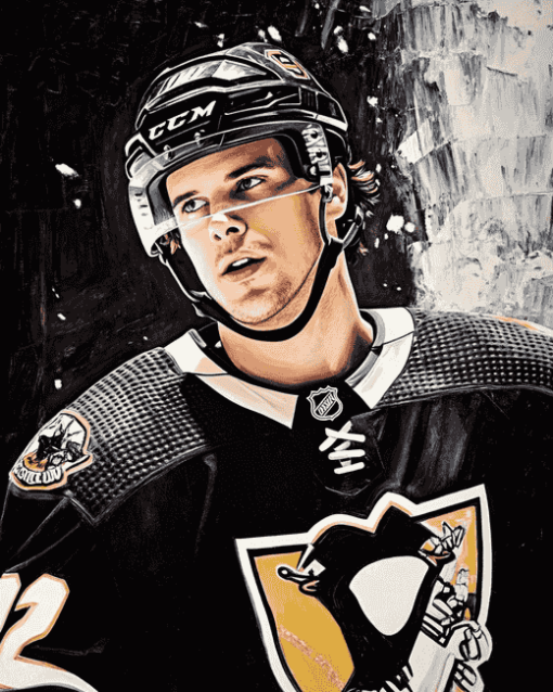 Sidney Crosby Ice Hockey Diamond Painting