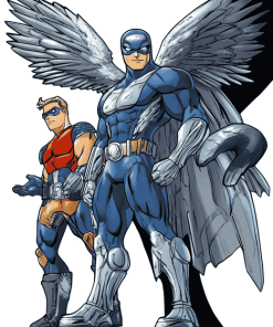 Silver Hawk Classic Cartoon Diamond Painting