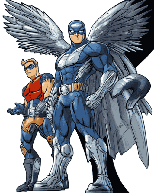 Silver Hawk Classic Cartoon Diamond Painting