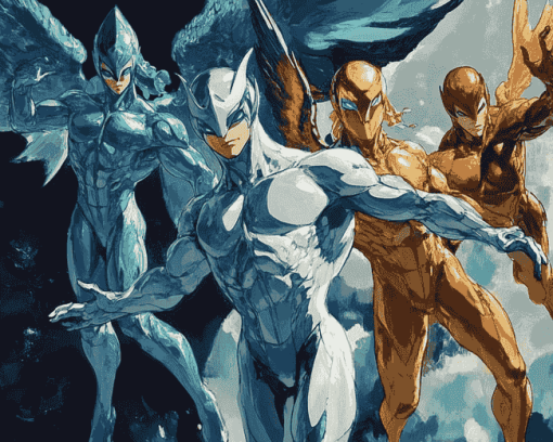 Silverhawks Fantasy Adventure Diamond Painting