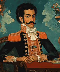 Simon Bolivar Vintages Diamond Painting